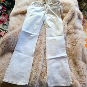 Habitual vintage white straight leg jeans